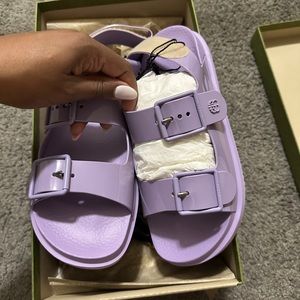 Gucci Womens Mini Double G Sandal